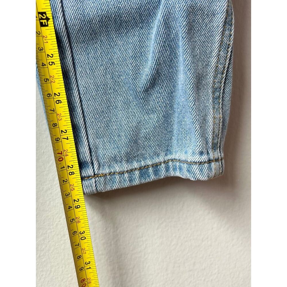 WeWoreWhat S Light Wash Denim Overalls Straight Leg Cotton Bib Jumpsuit - Picture 11 of 12